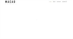 Desktop Screenshot of macaorestaurant.cz